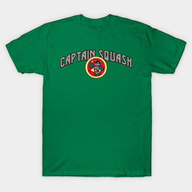 Captain Squash T-Shirt by BradyRain